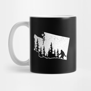 Washington Bigfoot State Mug